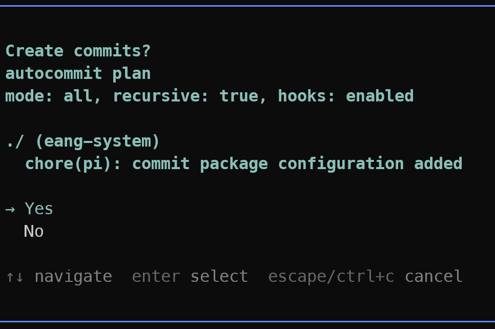 pi-commit screenshot