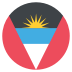 Antigua & Barbuda Flag on EmojiTwo