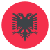 Albania Flag on EmojiTwo