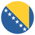 Bosnia & Herzegovina Flag on EmojiTwo