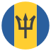 Barbados Flag on EmojiTwo
