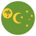 Cocos (keeling) Islands Flag on EmojiTwo