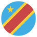 Congo - Kinshasa Flag on EmojiTwo