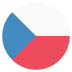 Czechia Flag on EmojiTwo