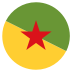 French Guiana Flag on EmojiTwo