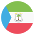 Equatorial Guinea Flag on EmojiTwo