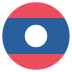 Laos Flag on EmojiTwo