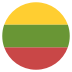 Lithuania Flag on EmojiTwo