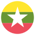 Myanmar (burma) Flag on EmojiTwo