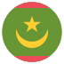 Mauritania Flag on EmojiTwo
