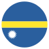 Nauru Flag on EmojiTwo