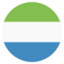 Sierra Leone Flag on EmojiTwo