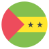 São Tomé & Príncipe Flag on EmojiTwo