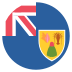 Turks & Caicos Islands Flag on EmojiTwo