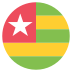 Togo Flag on EmojiTwo
