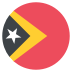 Timor-leste Flag on EmojiTwo