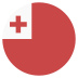 Tonga Flag on EmojiTwo