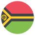 Vanuatu Flag on EmojiTwo