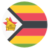 Zimbabwe Flag on EmojiTwo