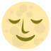 Full Moon With Face on EmojiTwo