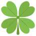 Four Leaf Clover on EmojiTwo