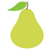 Pear on EmojiTwo
