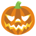 Jack-o-lantern on EmojiTwo