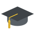 Graduation Cap on EmojiTwo