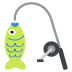 Fishing Pole And Fish on EmojiTwo
