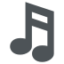Musical Note on EmojiTwo