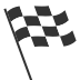Chequered Flag on EmojiTwo