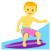 Surfer on EmojiTwo