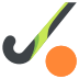 Field Hockey Stick And Ball on EmojiTwo