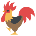 Rooster on EmojiTwo