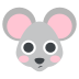 Mouse Face on EmojiTwo