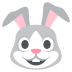 Rabbit Face on EmojiTwo