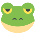 Frog Face on EmojiTwo