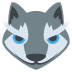Wolf Face on EmojiTwo
