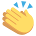 Clapping Hands Sign on EmojiTwo