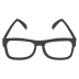 Eyeglasses on EmojiTwo