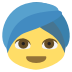 Man With Turban on EmojiTwo