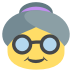 Older Woman on EmojiTwo