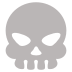 Skull on EmojiTwo
