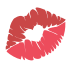 Kiss Mark on EmojiTwo