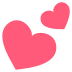 Two Hearts on EmojiTwo