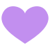 Purple Heart on EmojiTwo