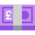 Banknote With Pound Sign on EmojiTwo