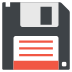Floppy Disk on EmojiTwo