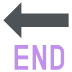 End With Leftwards Arrow Above on EmojiTwo