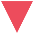 Down-pointing Red Triangle on EmojiTwo